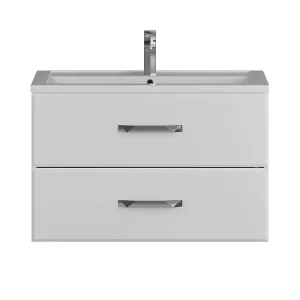 Тумба подвесная Uperwood Foster 79,4 без раковины  Белый матовый