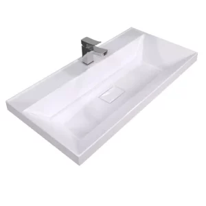 Раковина мебельная Uperwood Classic New 90 с крышкой слива Белый