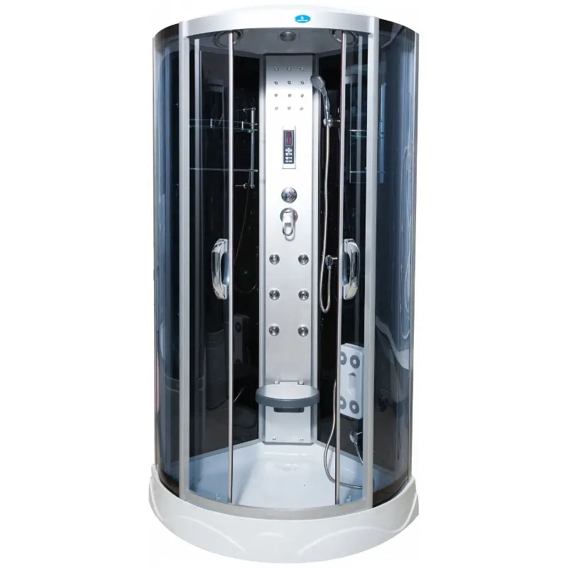 Душевая кабина Водный мир 90х90 ,Хром / Тонированное, Низкий поддон Душевая кабина Водный мир 90х90 ,Хром / Тонированное, Низкий поддон