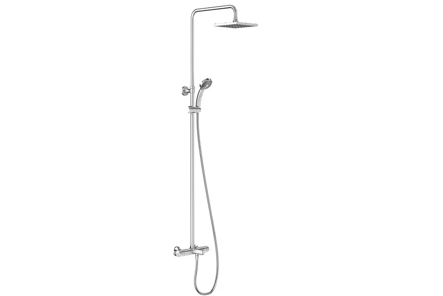 Душевая система Jacob Delafon July с термостатом E78192-CP Душевая система Jacob Delafon July с термостатом E78192-CP