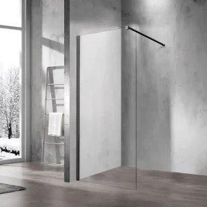 Душевая перегородка Vincea Walk in 60 Черный / Прозрачное VSW-1H600CLB