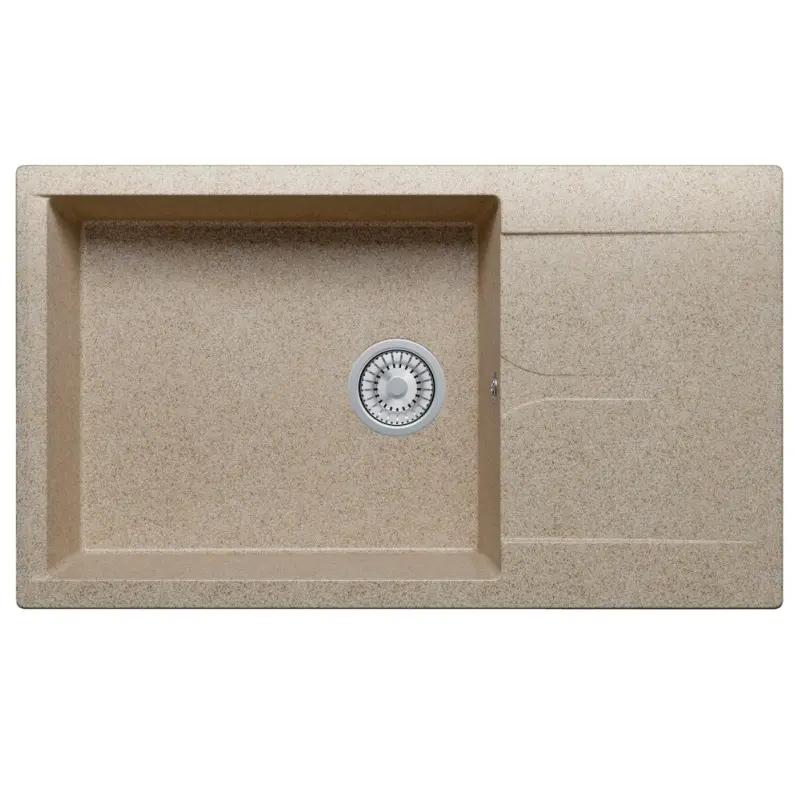 Мойка кухонная Polygran Gals 86,2 444621 Песочный Мойка кухонная Polygran Gals 86,2 444621 Песочный