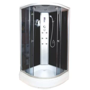 Душевая кабина Водный мир 100х100, Хром / Тонированное, Низкий поддон Душевая кабина Водный мир 100х100, Хром / Тонированное, Низкий поддон