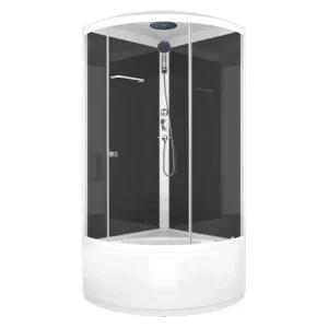 Душевая кабина Domani-Spa Simple high без электрики 90х90 Белый, Поддон высокий Душевая кабина Domani-Spa Simple high без электрики 90х90 Белый, Поддон высокий