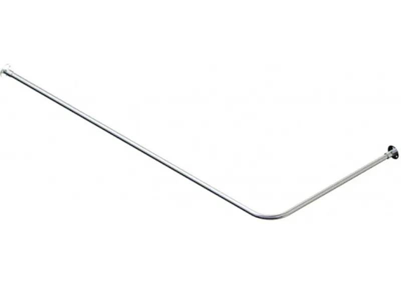 Карниз для ванны Aquatek Г-образный 170х70 Хром KARN-0000006 Карниз для ванны Aquatek Г-образный 170х70 Хром KARN-0000006