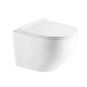 Унитаз подвесной Azario Gloria + с сиденьем Белый AZ-2003 SP