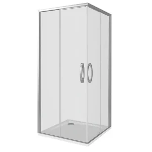 Душевой уголок Bas Antares 100х195 Хром / Прозрачное