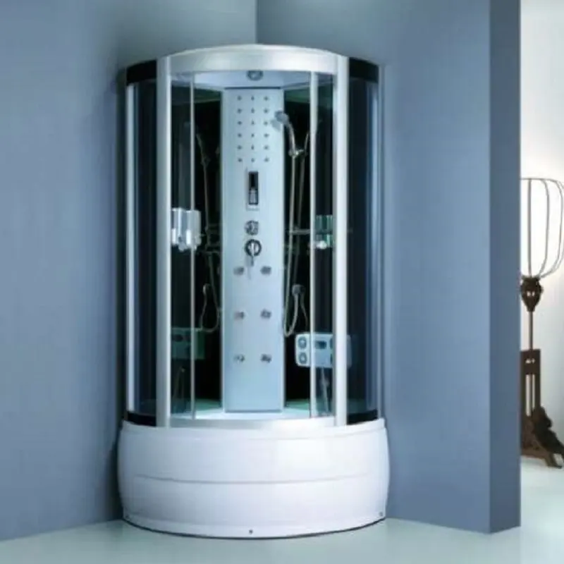 Душевая кабина Водный мир 100х100 Хром / Тонированное высокий поддон ВМ8815 100Ч Душевая кабина Водный мир 100х100 Хром / Тонированное высокий поддон ВМ8815 100Ч