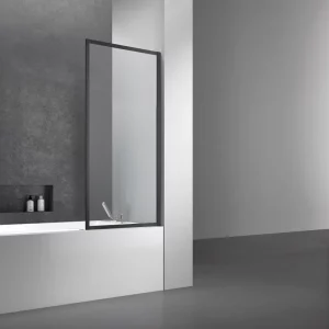 Шторка для ванны Vincea Walk in 70 Черный / Прозрачное VSB-41700CLB Шторка для ванны Vincea Walk in 70 Черный / Прозрачное VSB-41700CLB