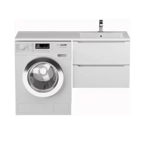 Тумба подвесная Uperwood Tanos 120 + раковина Cosmos Белый