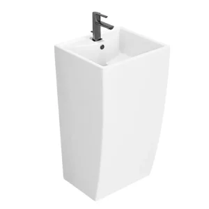 Раковина напольная Azario Comella 48х42 Белый AZ-314