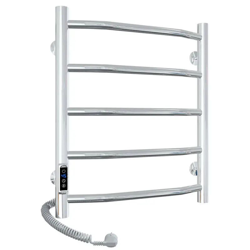 Полотенцесушитель электрический Laris Виктория П5 50х40 левый Хром глянцевый 73207636 Полотенцесушитель электрический Laris Виктория П5 50х40 левый Хром глянцевый 73207636