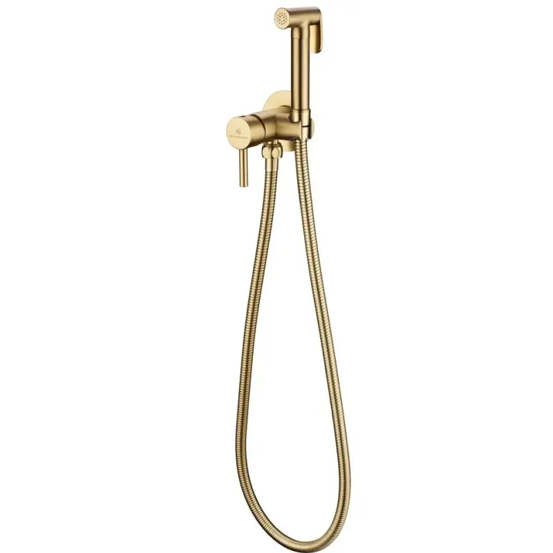 Душ гигиенический Grocenberg GB001 Золото матовое GB001MG Душ гигиенический Grocenberg GB001 Золото матовое GB001MG