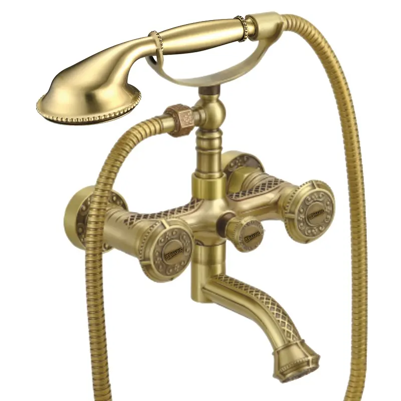 Смеситель для ванны Lemark Jasmine LM6614B Бронза Смеситель для ванны Lemark Jasmine LM6614B Бронза