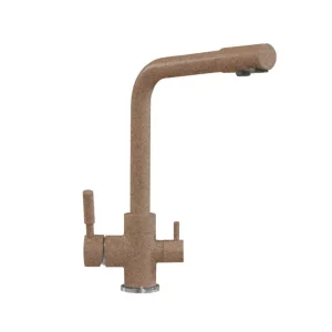 Смеситель для кухни Polygran Дуо с каналом для питьевой воды 627543 Терракот