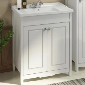 Тумба напольная Comforty Тбилиси 70 + раковина Белый глянец 00003132629CF Тумба напольная Comforty Тбилиси 70 + раковина Белый глянец 00003132629CF