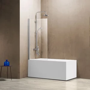 Шторка для ванны Vincea Walk-In VSB-11 80 Хром / Прозрачное VSB-11800CL