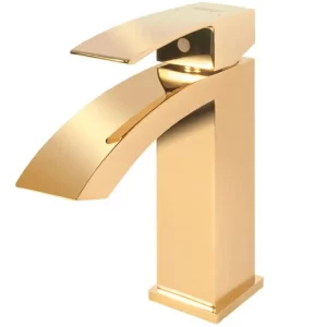 Смеситель для раковины Grocenberg GB200 Золото глянцевое GB2007GO