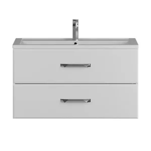 Тумба подвесная Uperwood Foster 89 без раковины  Белый матовый