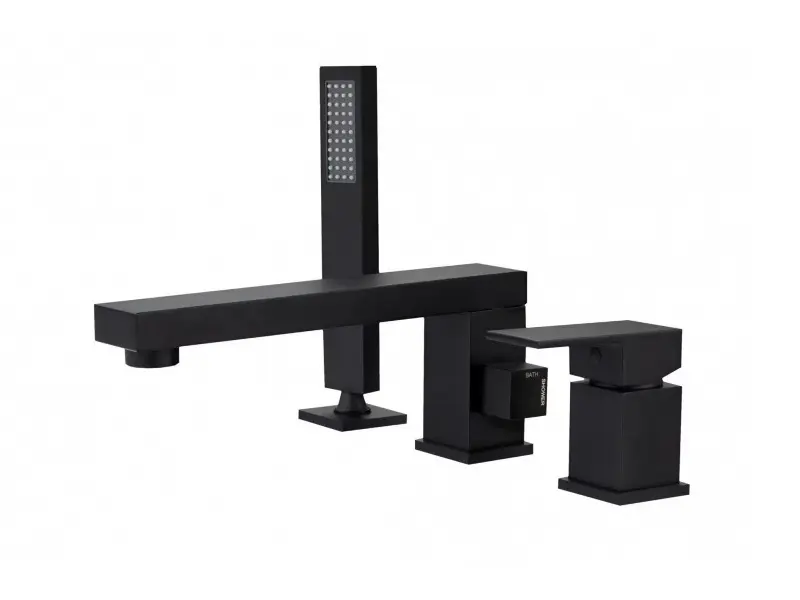 Смеситель на борт ванны D&K Bayern.Liszt Черный матовый DA1514905 Смеситель на борт ванны D&K Bayern.Liszt Черный матовый DA1514905