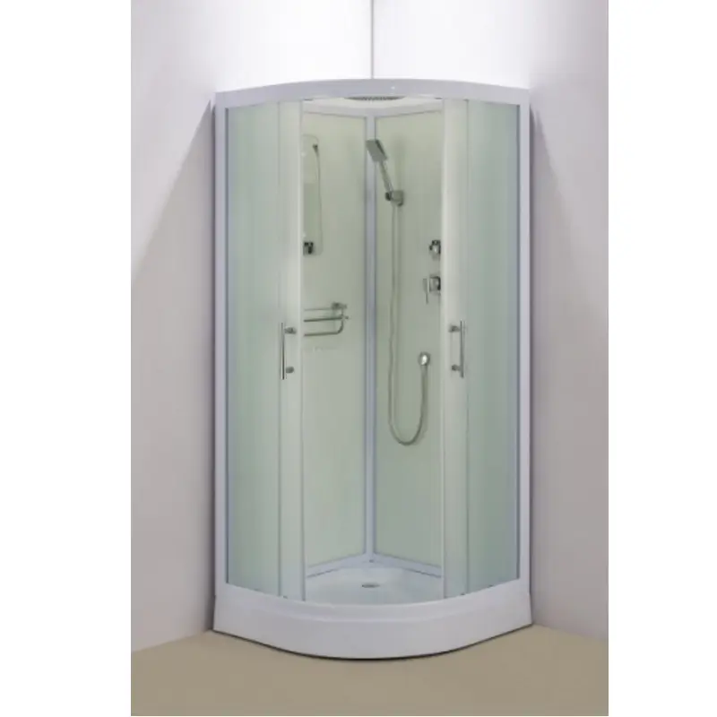 Душевая кабина Водный мир 100х100 Белый / Матовое низкий поддон ВМ-3005 100 Душевая кабина Водный мир 100х100 Белый / Матовое низкий поддон ВМ-3005 100