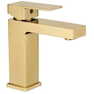 Смеситель для раковины Grocenberg GB200 Золото глянцевое GB2008GO