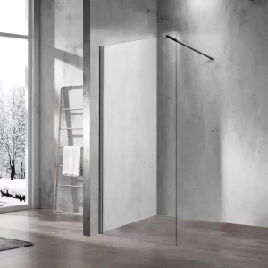Душевая перегородка Vincea Walk-In VSW-1H 120 Вороненая сталь / Прозрачное VSW-1H120CLGM