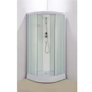 Душевая кабина Водный мир 110х110 ,Белый / Матовое, Низкий поддон Душевая кабина Водный мир 110х110 ,Белый / Матовое, Низкий поддон