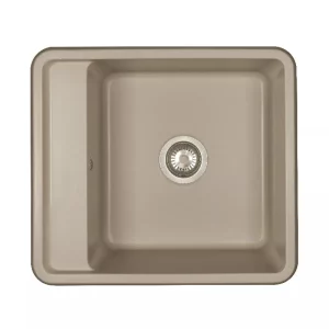 Мойка кухонная Aquaton Беллис 57 Серый Шелк 1A724932BS250 Мойка кухонная Aquaton Беллис 57 Серый Шелк 1A724932BS250