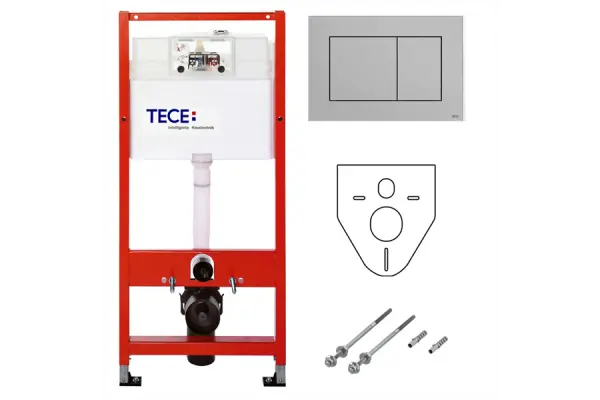 Комплект для подвесного унитаза Tece «5 в 1» Комплект для подвесного унитаза Tece "5 в 1"