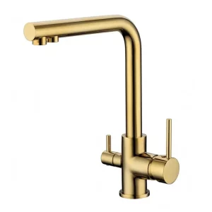 Смеситель для кухни Grocenberg GB405 Золото глянцевое GB40551GO Смеситель для кухни Grocenberg GB405 Золото глянцевое GB40551GO