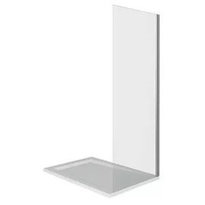 Душевая перегородка Bas Orion 90х185 Хром / Грейп