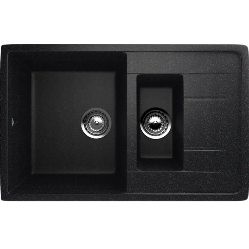 Мойка кухонная Ulgran Classic 77 U-205-308 Черный Мойка кухонная Ulgran Classic 77 U-205-308 Черный