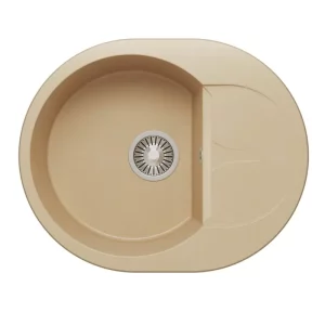 Мойка кухонная Polygran Atol 62 678965 Бежевый
