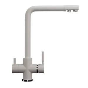 Смеситель для кухни Ulgran Classic U-016 с подключением к фильтру U-016-331 Белый