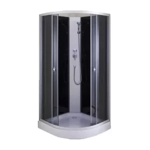Душевая кабина Водный мир 100х100 Хром / Тонированное низкий поддон ВМ-883 Е 100Ч Душевая кабина Водный мир 100х100 Хром / Тонированное низкий поддон ВМ-883 Е 100Ч
