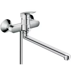 Смеситель для ванны Hansgrohe Logis длинный излив 71402000