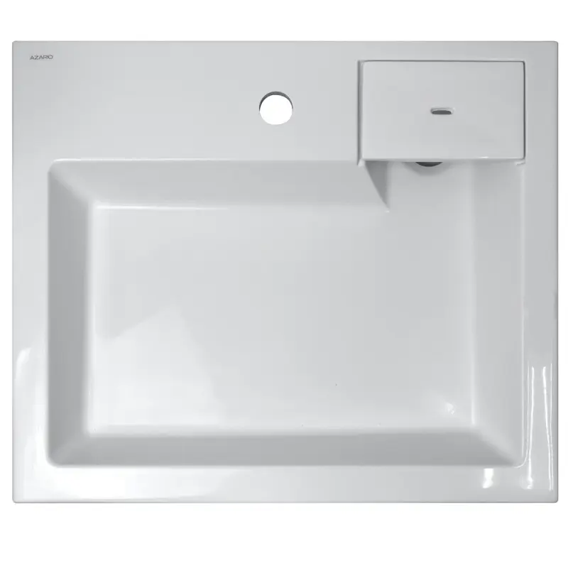 Раковина на стиральную машину Azario AZ 60х50 Белый CS00078303 Раковина на стиральную машину Azario AZ 60х50 Белый CS00078303