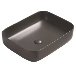 Раковина накладная Azario AZ 50х39 Серый матовый AZ-78109MDH