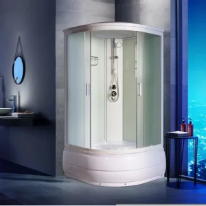 Душевая кабина Водный мир 100х100 Белый / Матовое высокий поддон ВМ8611 100 Душевая кабина Водный мир 100х100 Белый / Матовое высокий поддон ВМ8611 100