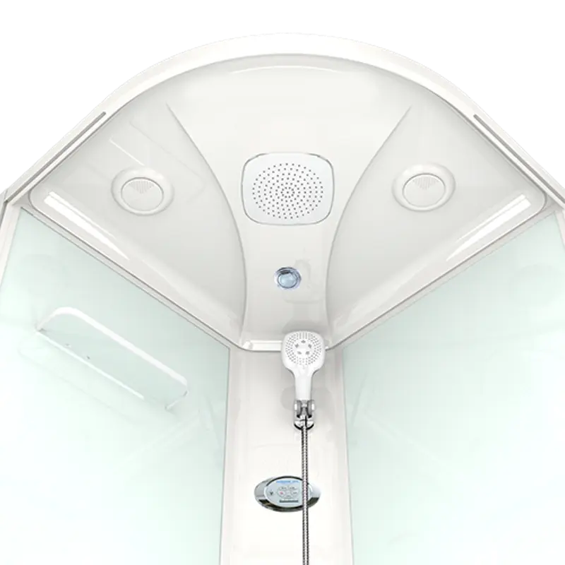 Душевая кабина Domani-Spa Delight Slim high 100х100 Белый, Поддон высокий Душевая кабина Domani-Spa Delight Slim high 100х100 Белый, Поддон высокий — изображение 2