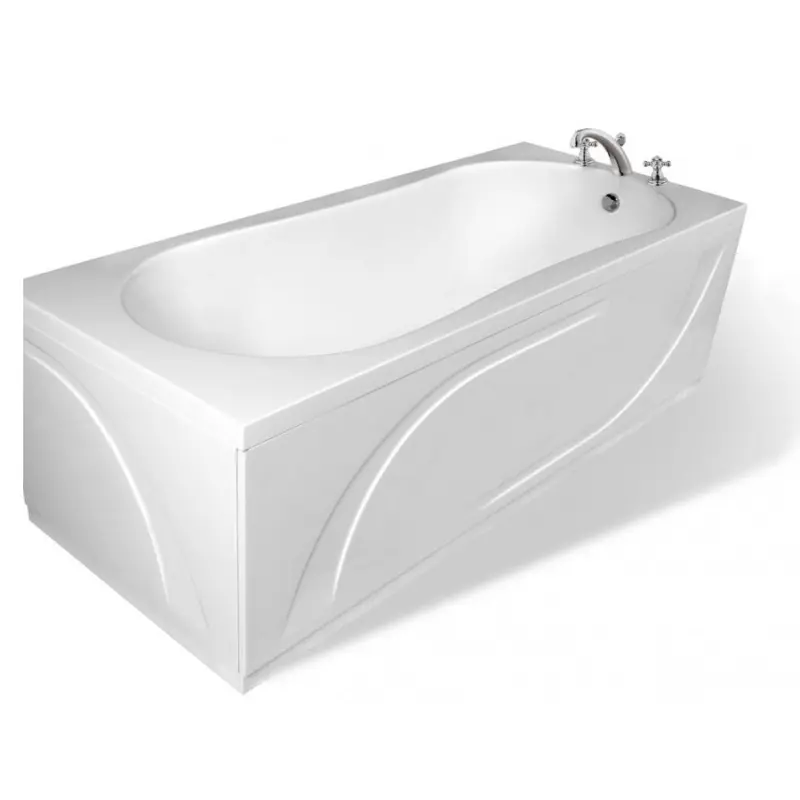 Ванна из литьевого мрамора Эстет Лаура 170х70 Белый ФР-00000678 Ванна из литьевого мрамора Эстет Лаура 170х70 Белый ФР-00000678 — изображение 2