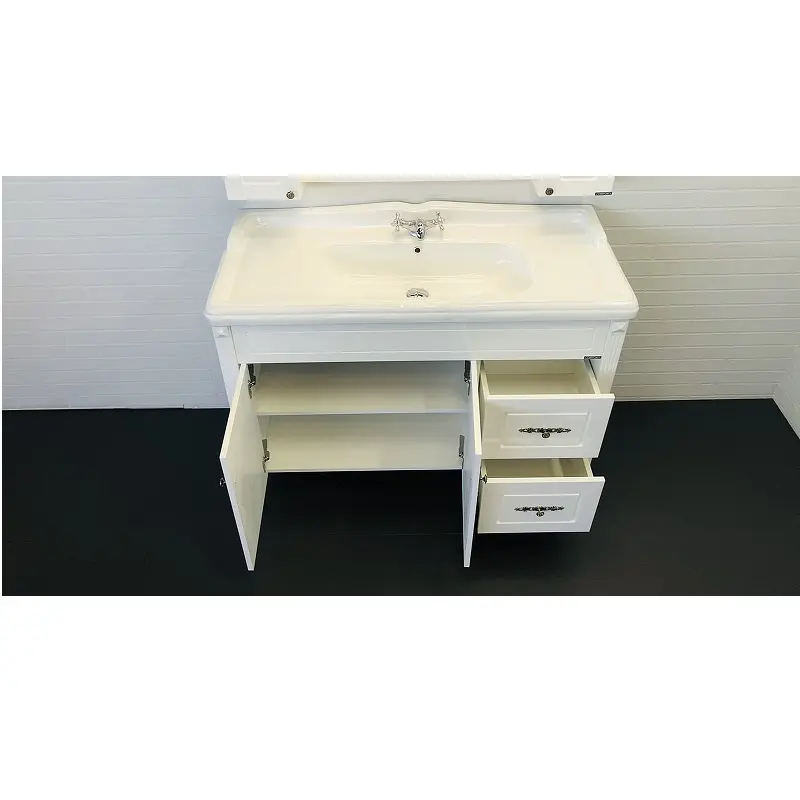 Тумба напольная Comforty Палермо 120 + раковина Белый 00004142367CF Тумба напольная Comforty Палермо 120 + раковина Белый 00004142367CF — изображение 2