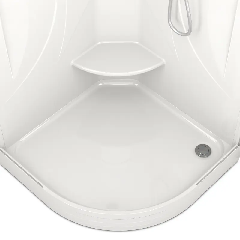 Душевая кабина Domani-Spa Elegance V1.2 без электрики 90х90 Белый, Поддон низкий Душевая кабина Domani-Spa Elegance V1.2 без электрики 90х90 Белый, Поддон низкий — изображение 2