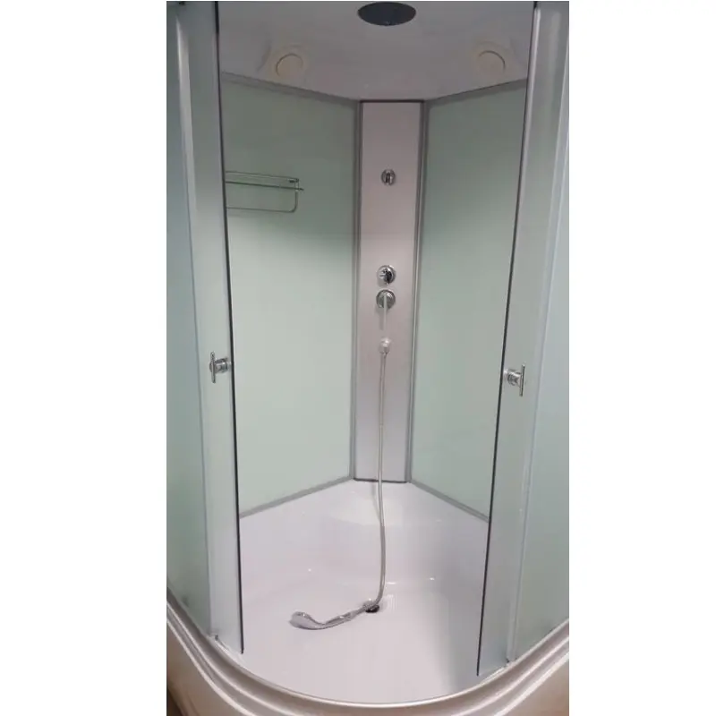 Душевая кабина Водный мир 120х120, Хром / Тонированное, Высокий поддон Душевая кабина Водный мир 120х120, Хром / Тонированное, Высокий поддон — изображение 2