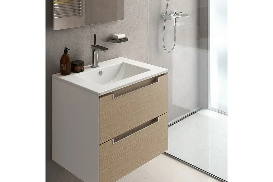 Раковина подвесная Sanita Luxe Quadro 60 QDR60SLWB01 Раковина подвесная Sanita Luxe Quadro 60 QDR60SLWB01 — изображение 2