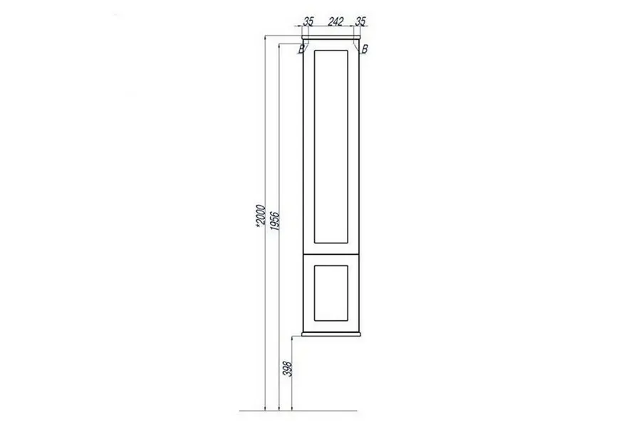 Пенал Aquaton Леон 32 дуб 1A186503LBPR0 Пенал Aquaton Леон 32 дуб 1A186503LBPR0 — изображение 2