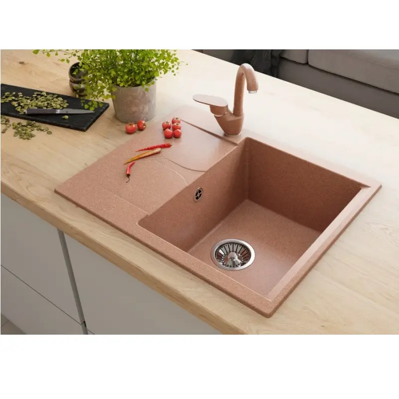 Мойка кухонная Polygran Gals 62 444553 Терракот Мойка кухонная Polygran Gals 62 444553 Терракот — изображение 2