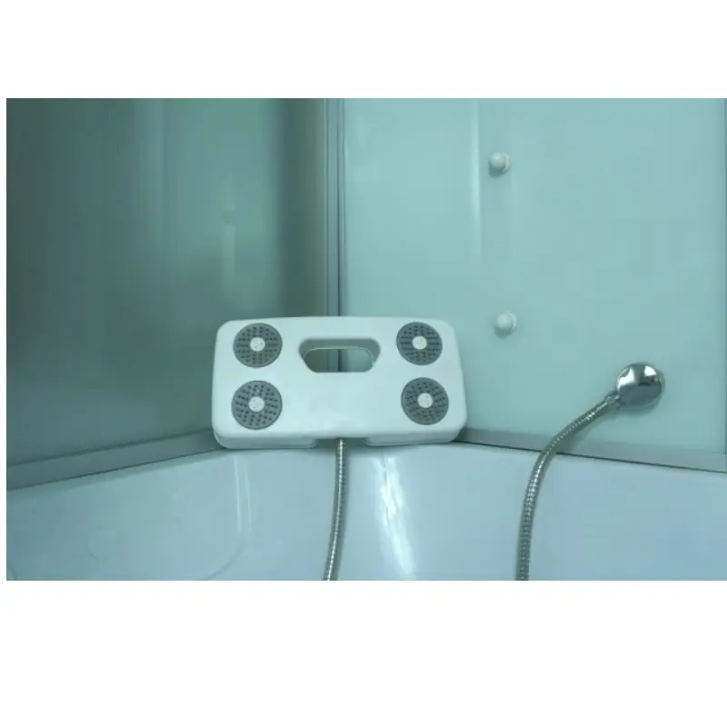 Душевая кабина Водный мир 110х80, Хром / Матовое, Высокий поддон левая Душевая кабина Водный мир 110х80, Хром / Матовое, Высокий поддон левая — изображение 2