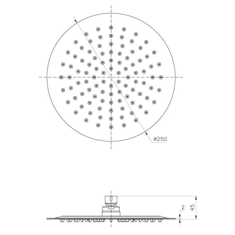 Душ верхний Lemark LM LM9481S Хром Душ верхний Lemark LM LM9481S Хром — изображение 2